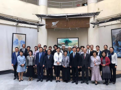 日本中国归国者·日中友好之会代表团访问四川
