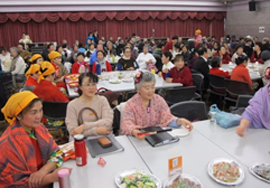日本最大的中国归国者组织在东京举办新年会